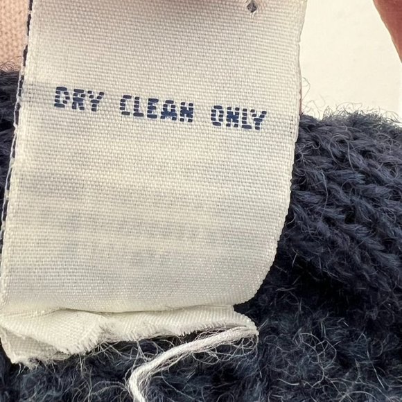 Belle‎ Point Snowman Chunky Knit Cardigan Sweater Granny Core 90's Vtg Sz Large - Picture 8 of 12